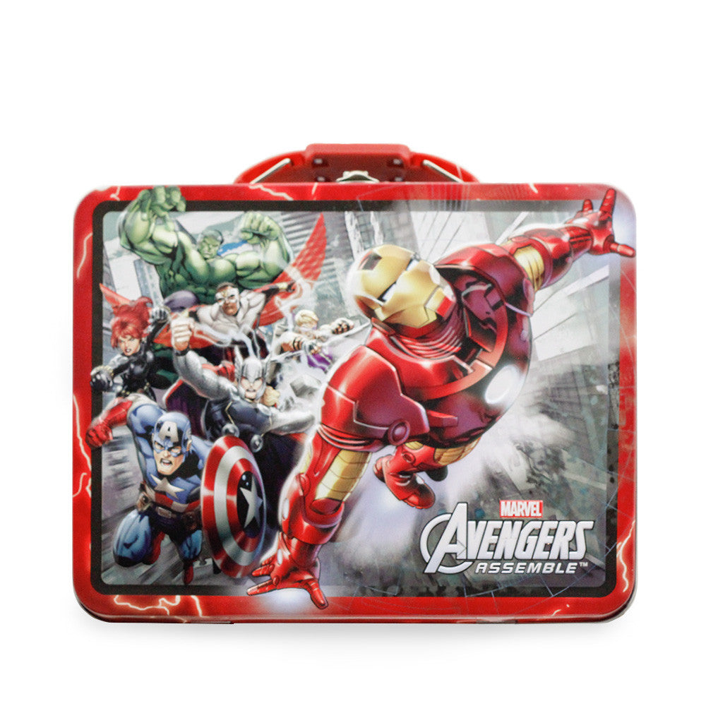 Avengers XL Tin Lunchbox with Window