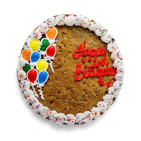 Alphabet/Number Buttercream Cookie Cake